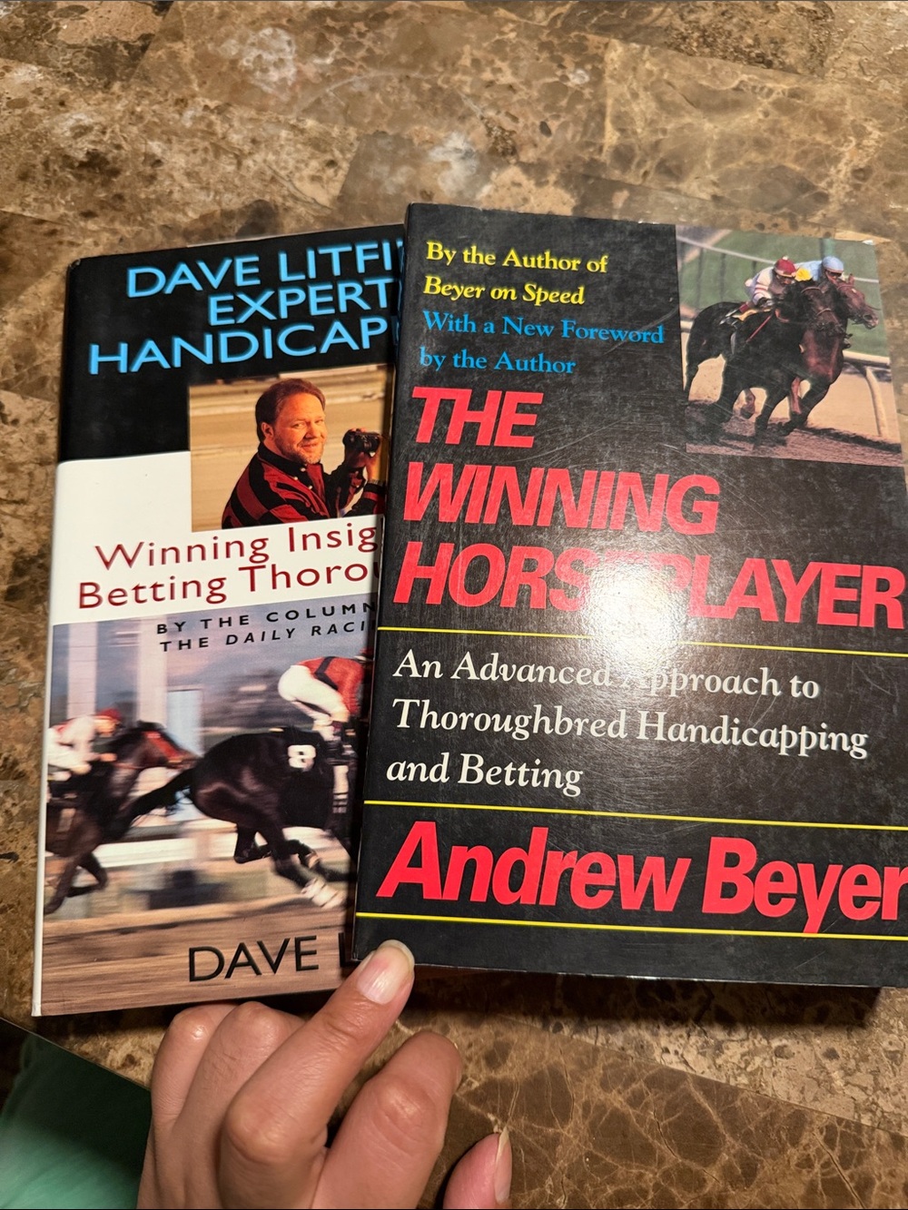 The Winning Horseplayer — Black Cover by Andrew Beyer and Dave Litfins expert ha